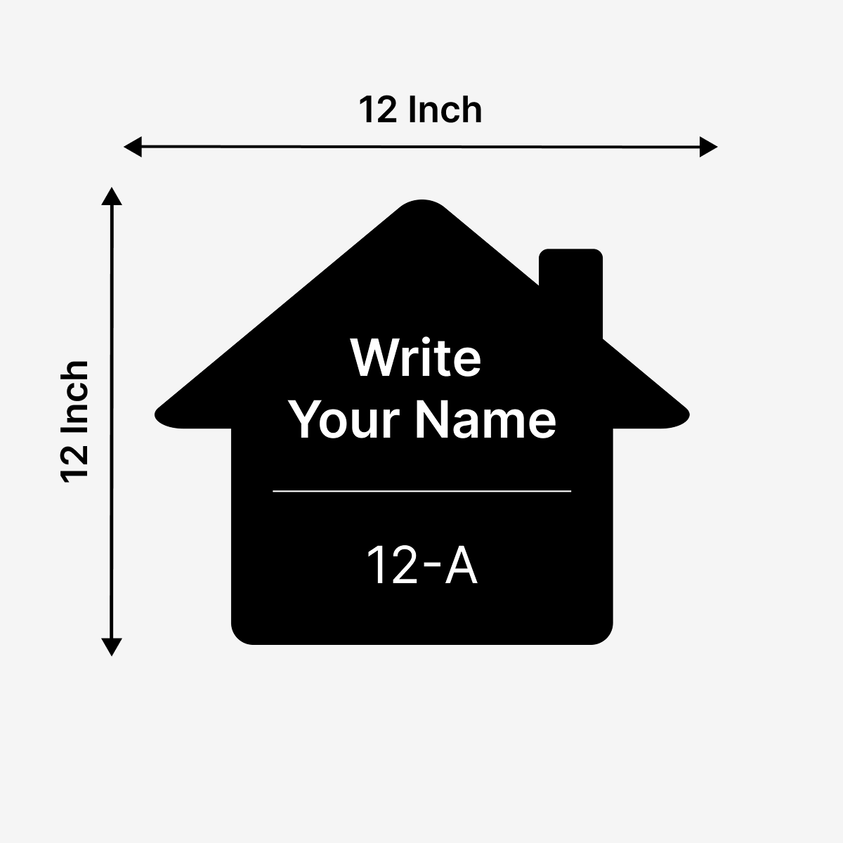 Sweet Home & Office Name Plate