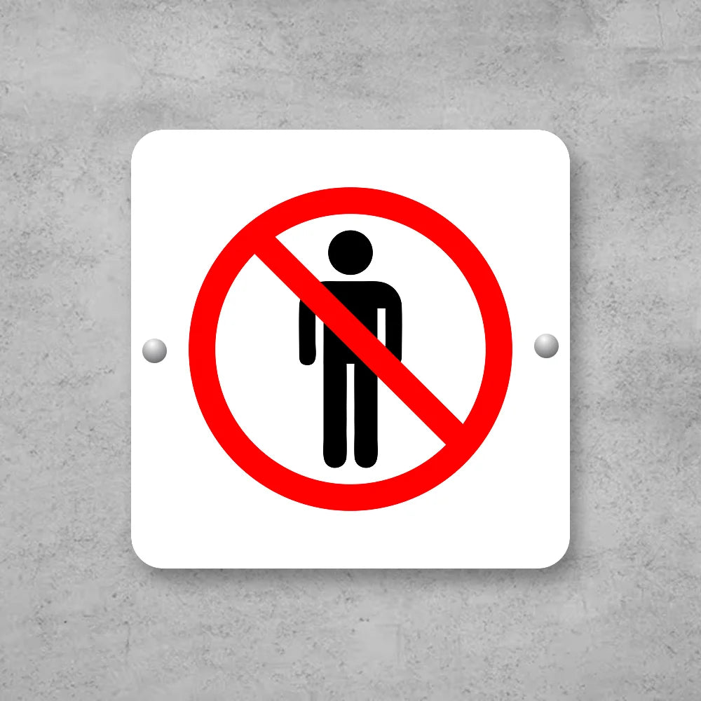Premium Staff Only Sign Board | High-Visibility Restricted Access Door Signage