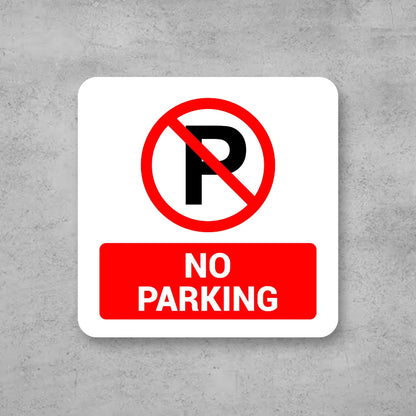 Premium No Parking Sign Board | High-Visibility Outdoor & Gate Security Signage